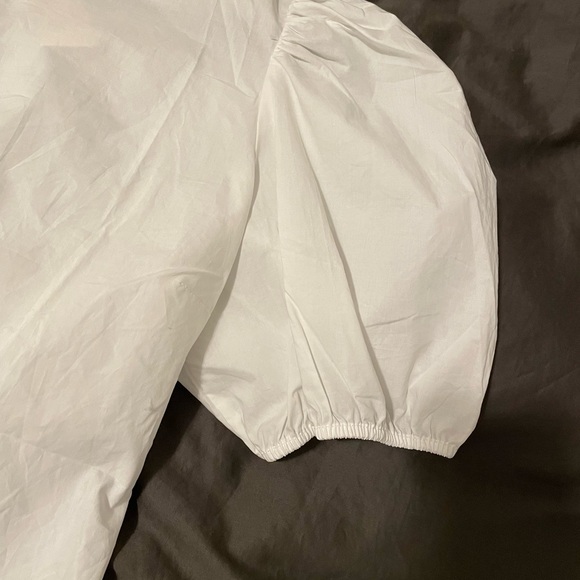 Anthropologie English Factory white top sz L NWT - Picture 5 of 8